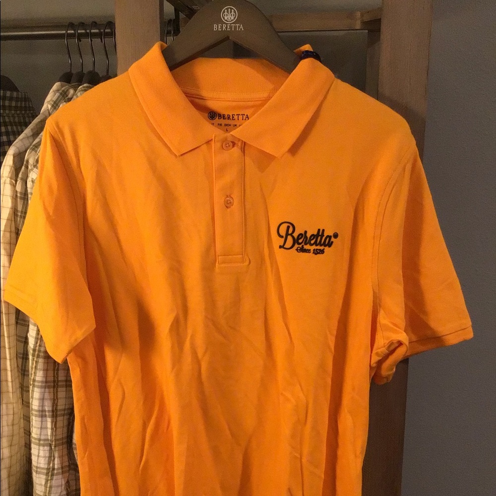 Medium Beretta Gold Corporate Polo